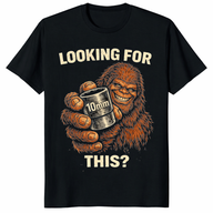 Funny Mechanic Shirt featuring Bigfoot 10mm socket meme design
