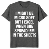 Funny office humor shirt in dark heather
