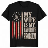 Funny quote for men shirt in black