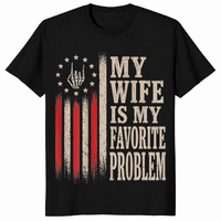 Funny quote for men shirt in black