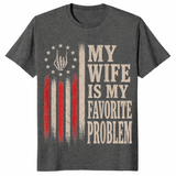 Funny quote for men shirt in dark heather