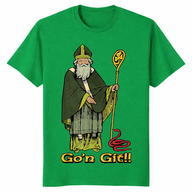 Funny St Patrick’s Day snake banisher graphic tee