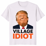 Funny Trump idiot political tee for satire and protest style