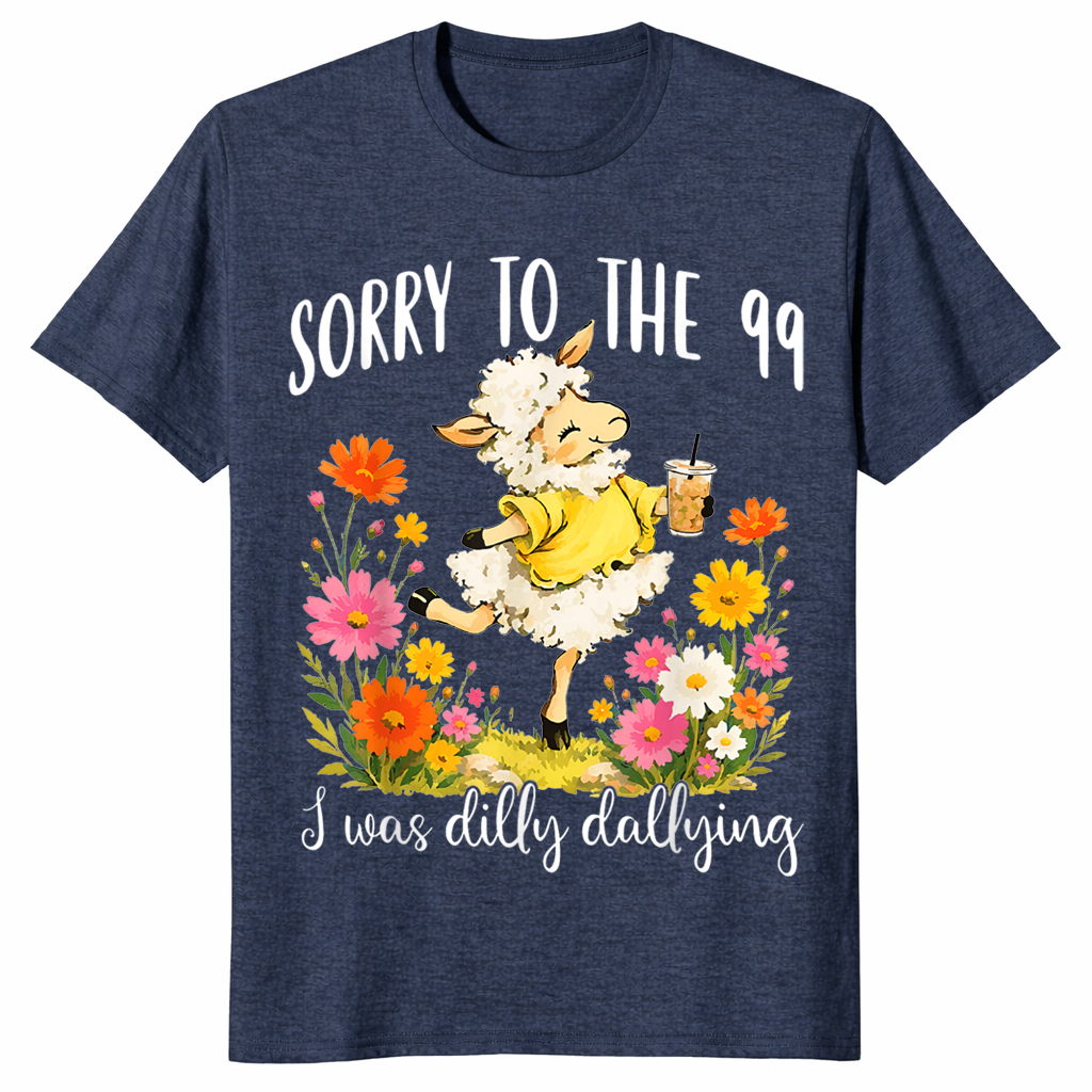 Christian Sheep Shirt – Funny Dilly Dallying Lost Sheep Tee | Cuccico