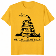 Fuck These Fascists Oligargle My Balls Gadsden Flag Shirt | Cuccico