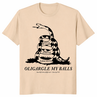 Fuck These Fascists Oligargle My Balls Gadsden Flag Shirt | Cuccico