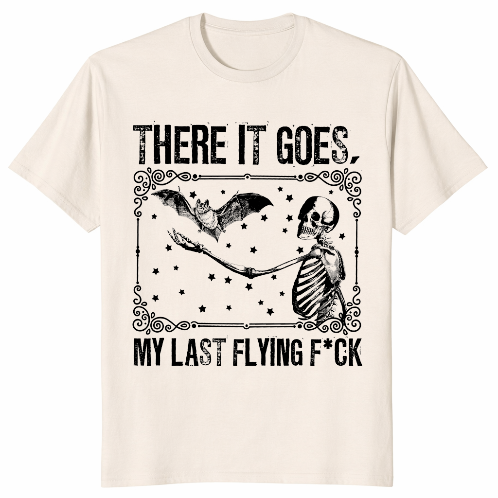 Skelett-Fledermaus-Shirt | Gruselige Saison Halloween Grafik-T-Shirt Geschenk