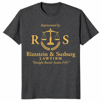 Repräsentiert durch Rizzstein & Susburg Straight Bussin Justice T-Shirt