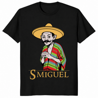 Goblin Wearing Smiguel Sombrero Poncho T Shirt | Funny Fiesta Tee | Cuccico