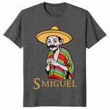 Goblin Wearing Smiguel Sombrero Poncho T Shirt | Funny Fiesta Tee | Cuccico