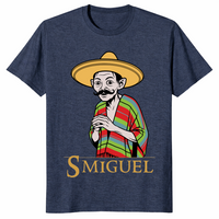 Goblin Wearing Smiguel Sombrero Poncho T Shirt | Funny Fiesta Tee | Cuccico