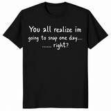 Going to snap shirt in black