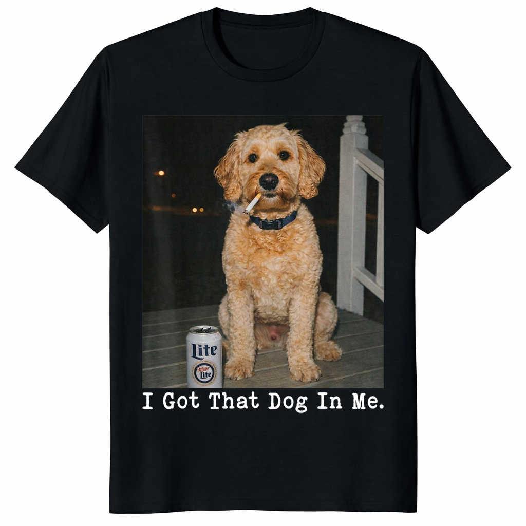 Funny Goldendoodle Shirt – “I Got That Dog In Me” Unisex Dog Lover T-Shirt | Cuccico