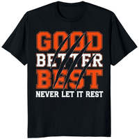 Good Better Best – Never Let It Rest Bear Claws Motivational T-Shirt | Cuccico | Cuccico