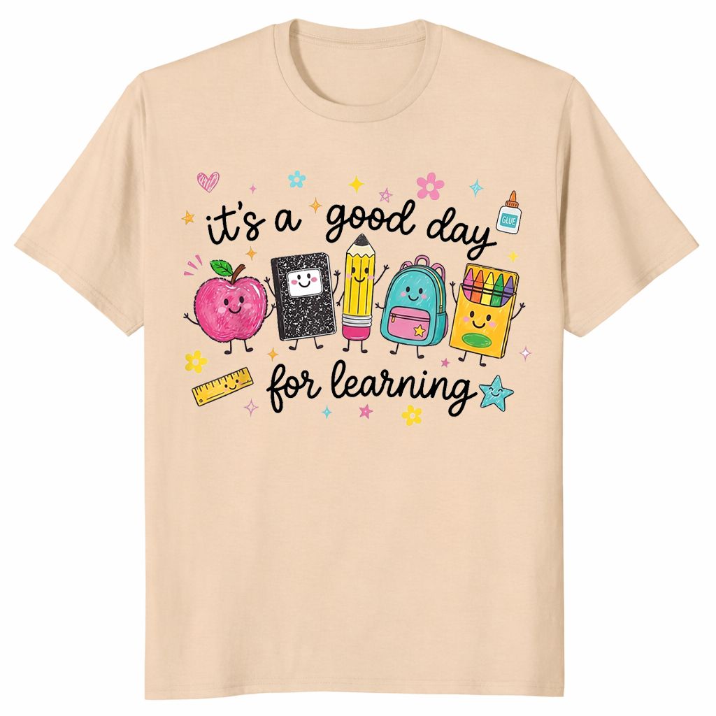 Good day for learning shirt sand