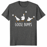 Goose Bumps Volleyball Shirt in dark heather