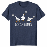 Goose Bumps Volleyball Shirt in heather navy