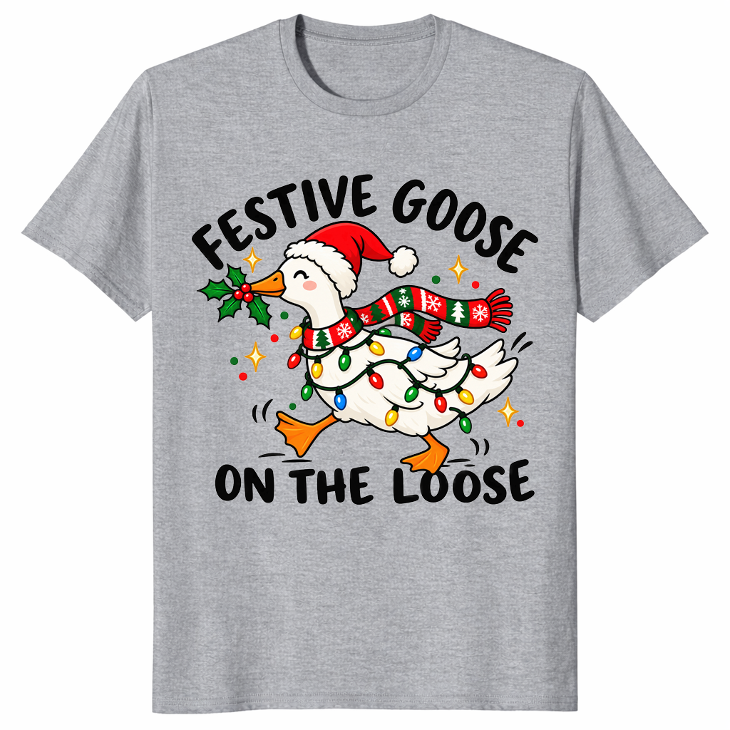 Goose On The Loose in sport grey