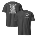 Gothic bachelorette shirt dark heather grey