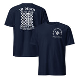 Gothic bachelorette shirt in navy