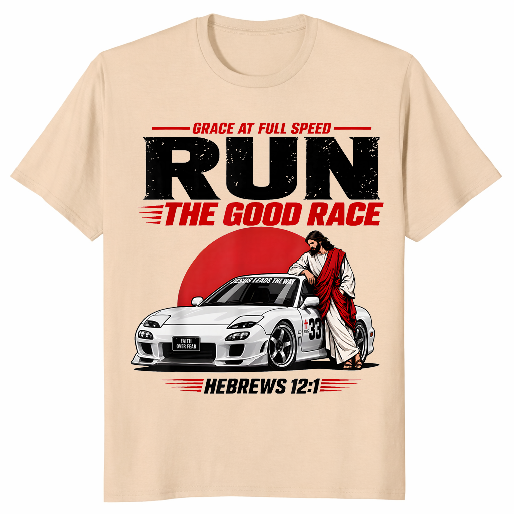 Grace At Full Speed Shirt in sand