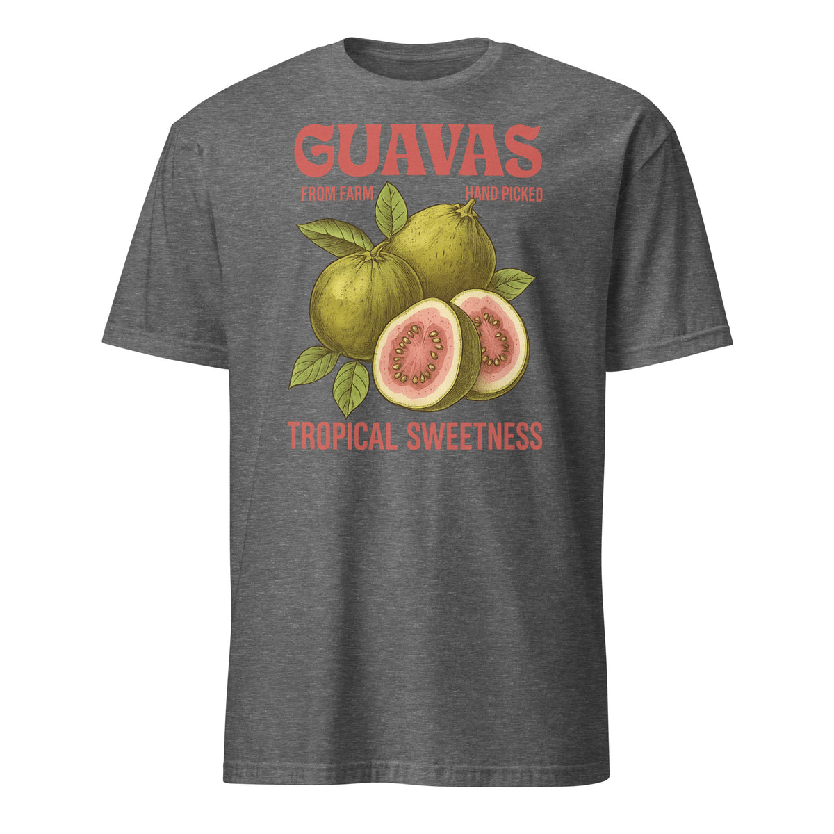 Vintage Guava Label T-Shirt – Retro Tropical Fruit Graphic Tee | Cuccico | Cuccico Design