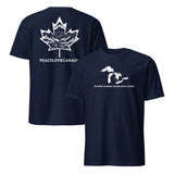 Great Lakes map shirt in navy
