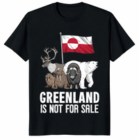 Greenland Is Not For Sale Shirt — Hands Off Greenland Anti Trump Protest Tee