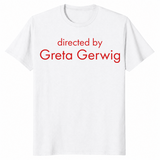 Greta Gerwig shirt in white