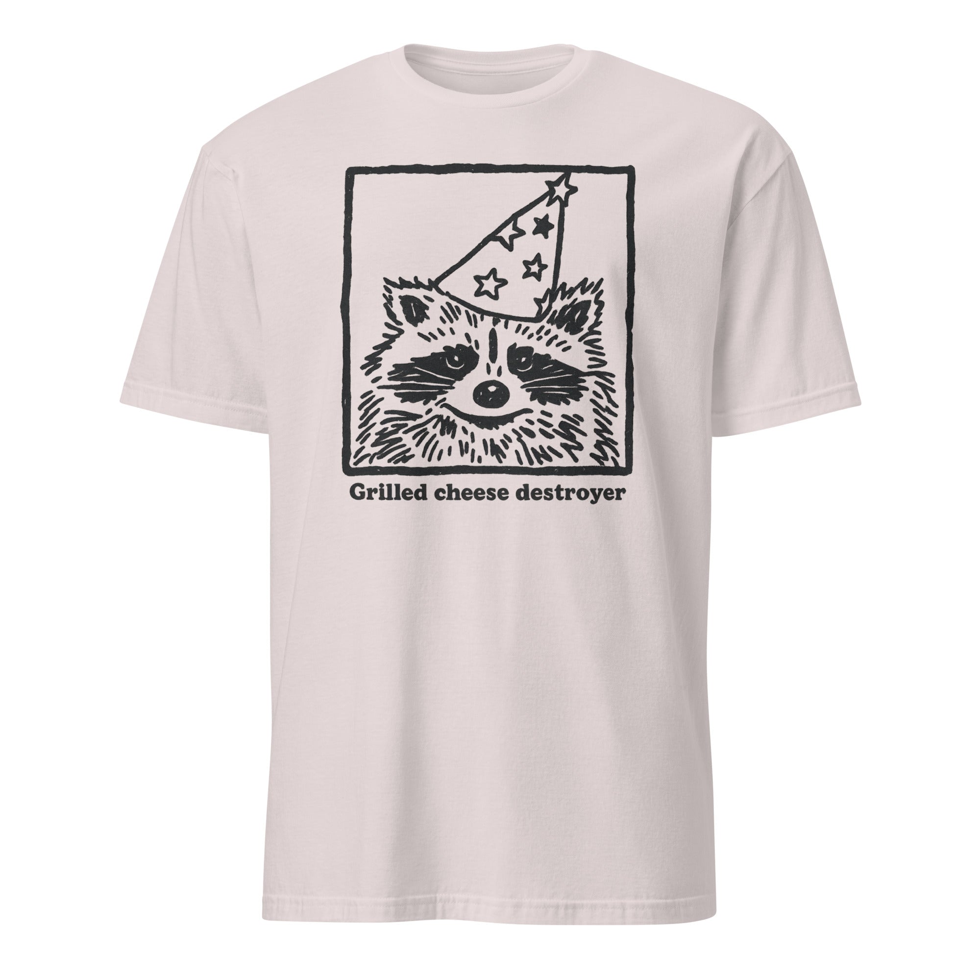 Grilled Cheese Destroyer Party Animal T-shirt in Ice Grey by Cuccico