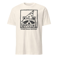 Grilled Cheese Destroyer Party Animal T-shirt in Natural by Cuccico