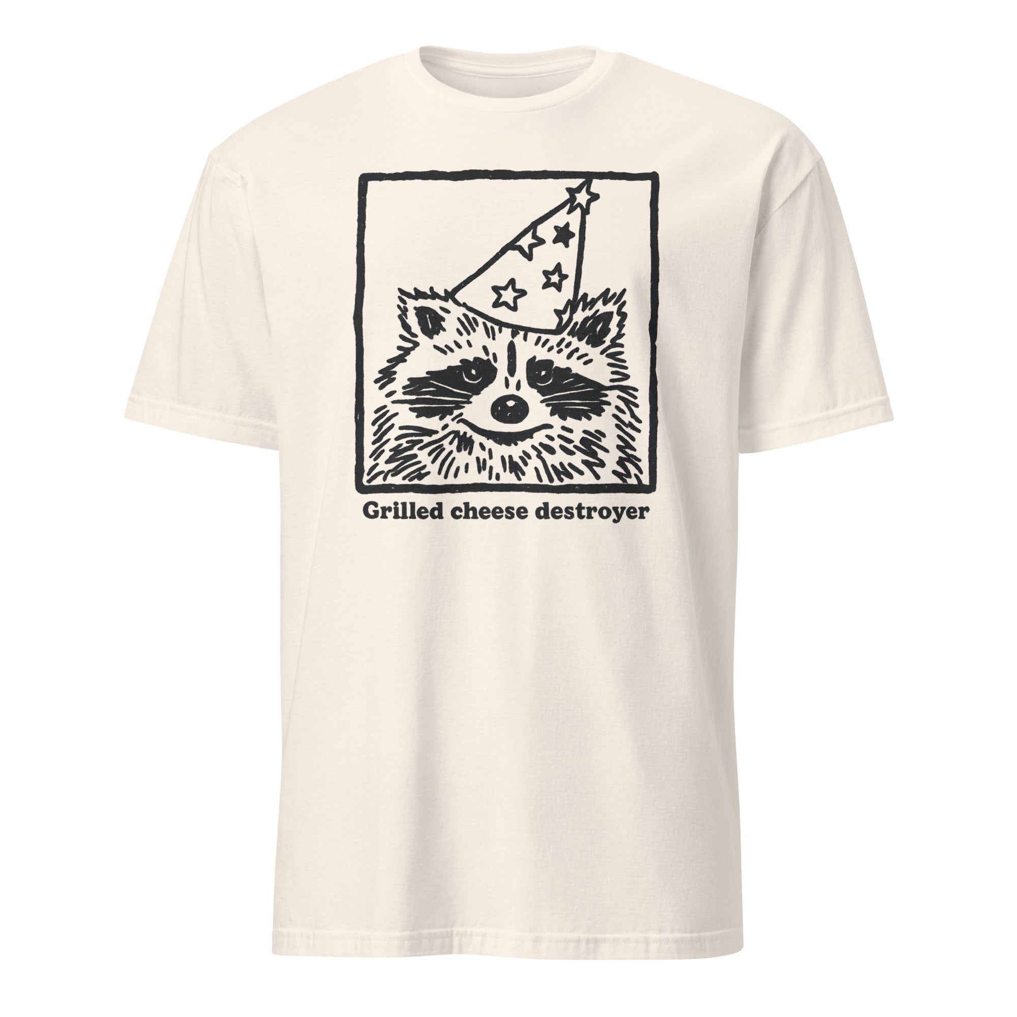 Grilled Cheese Destroyer Party Animal T-shirt in Natural by Cuccico