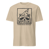 Grilled Cheese Destroyer Party Animal T-shirt in Sand by Cuccico