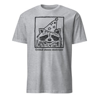Grilled Cheese Destroyer Party Animal T-shirt in Sport Grey by Cuccico