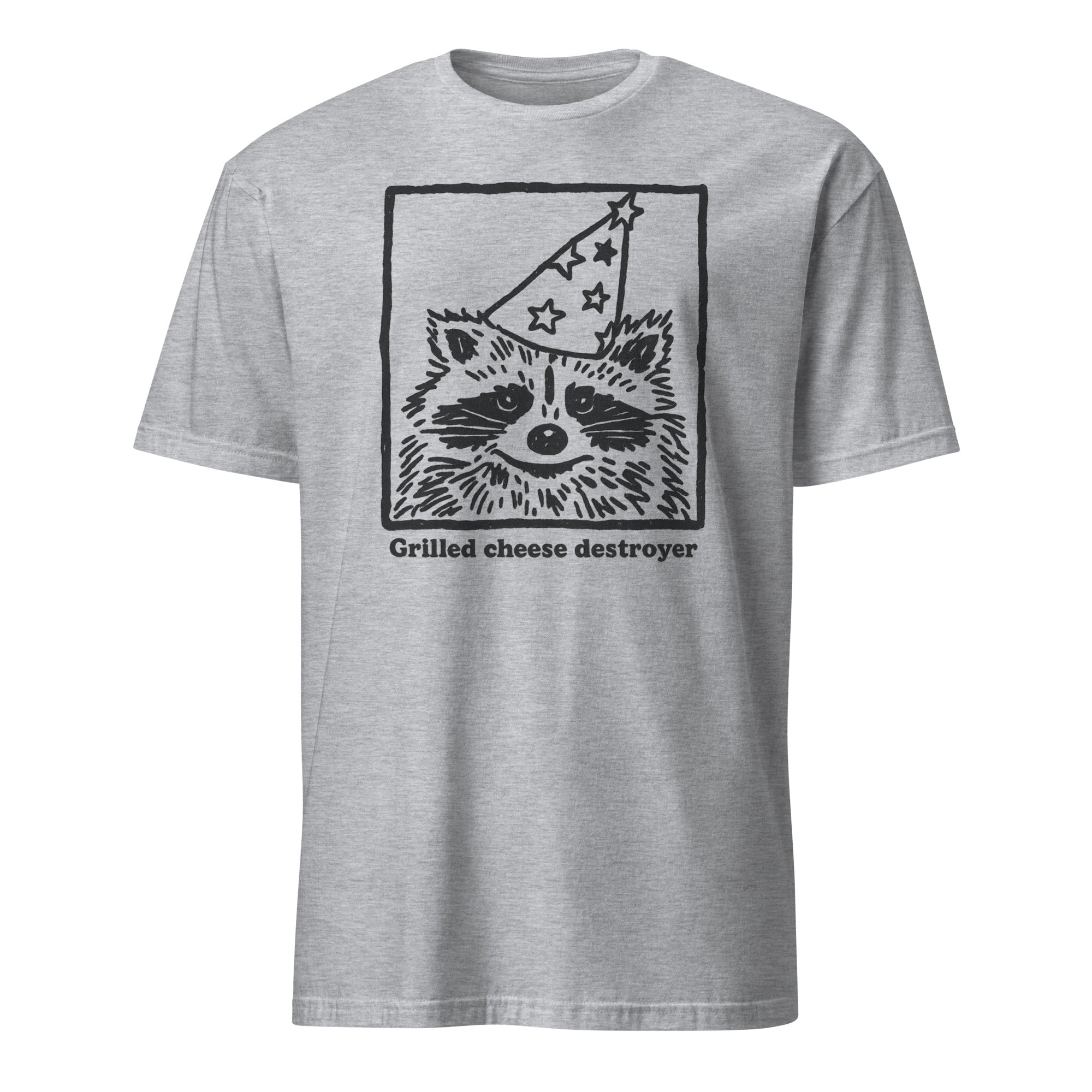 Grilled Cheese Destroyer Party Animal T-shirt in Sport Grey by Cuccico