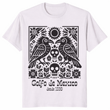 Gulf of Mexico crow shirt in ice grey