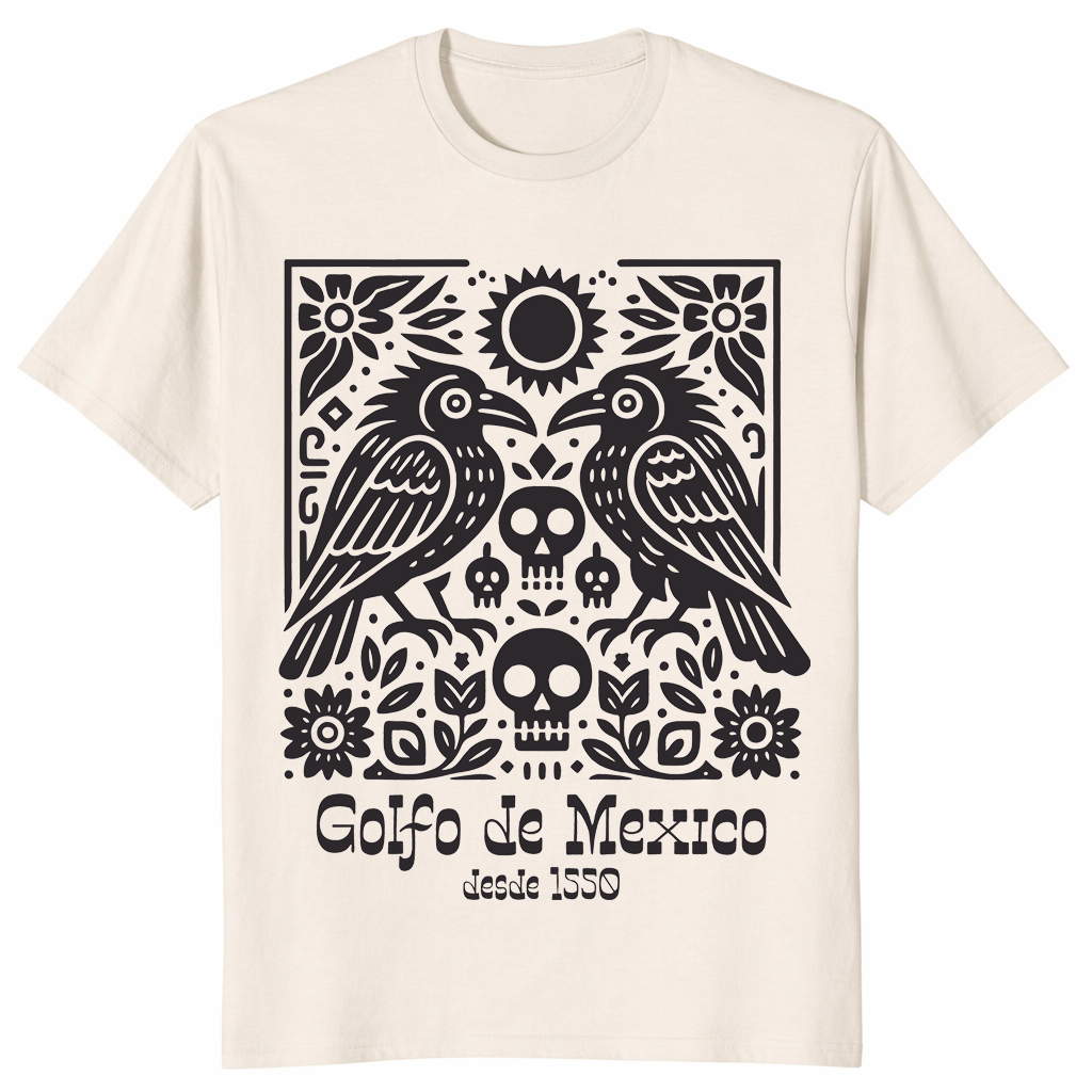 Gulf of Mexico crow shirt in natural