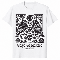 Gulf of Mexico crow shirt in white