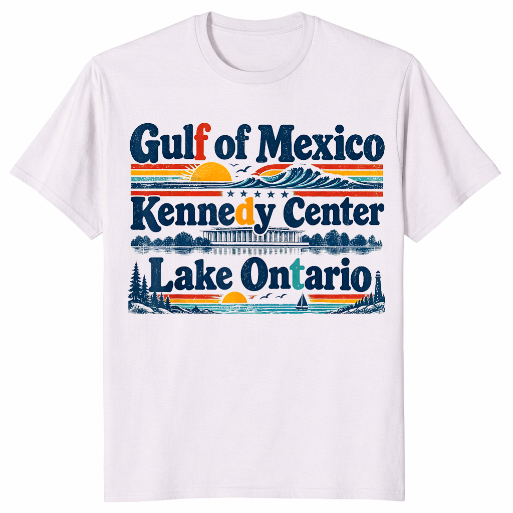 Gulf of Mexico Kennedy Center shirt in ice grey