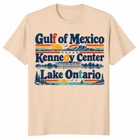 Gulf of Mexico Kennedy Center shirt in sand