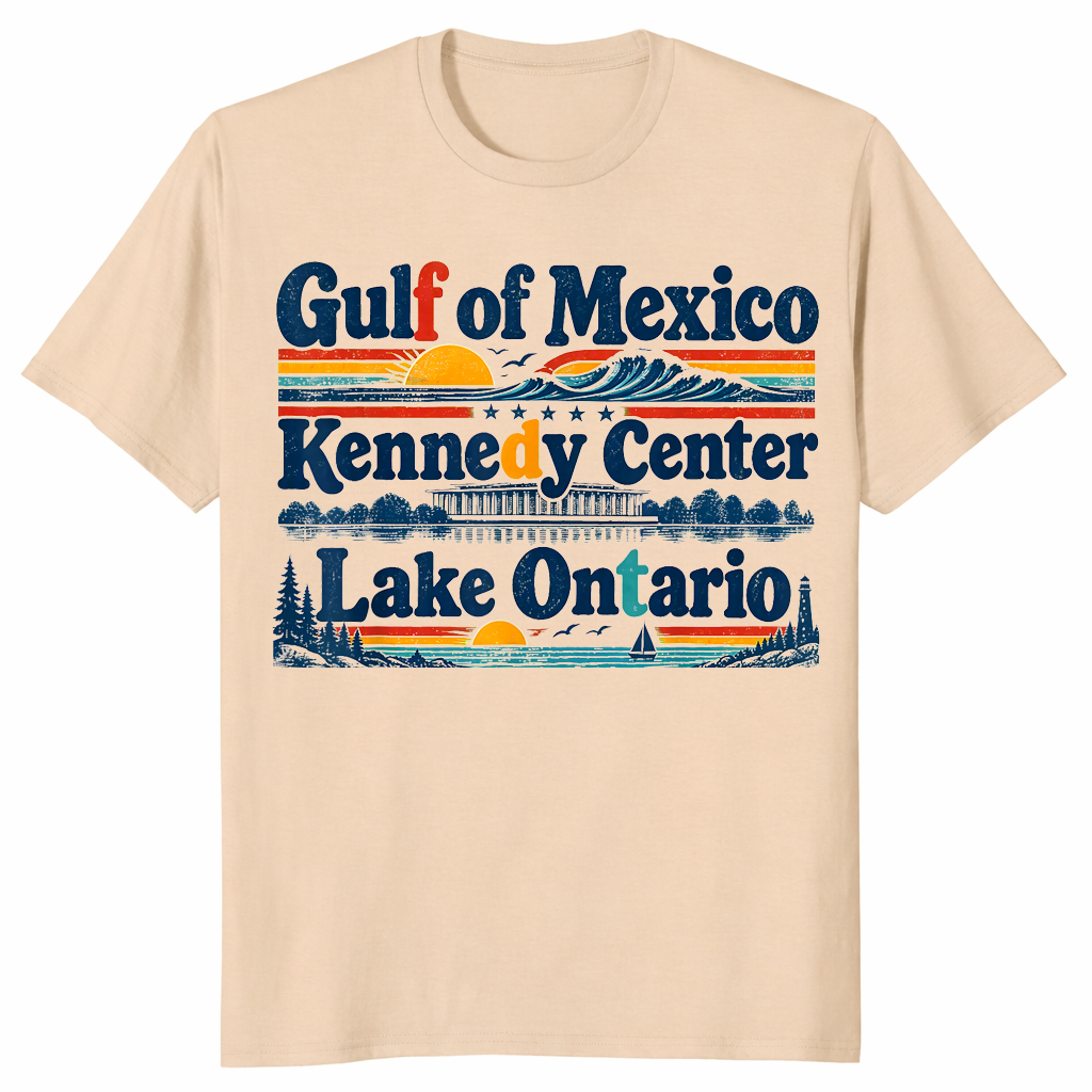 Gulf of Mexico Kennedy Center shirt in sand