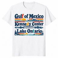 Gulf of Mexico Kennedy Center shirt in white