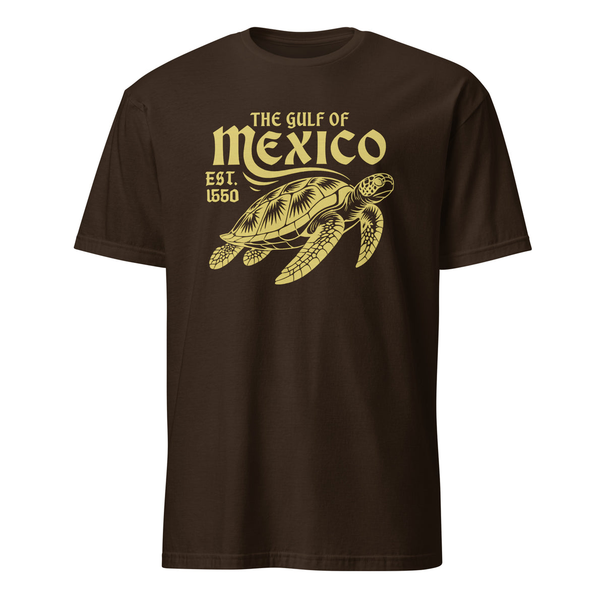 The Gulf of Mexico Estd 1550 Stay Salty & Resist T‑Shirt | Tropical Turtle by Cuccico | Cuccico Design