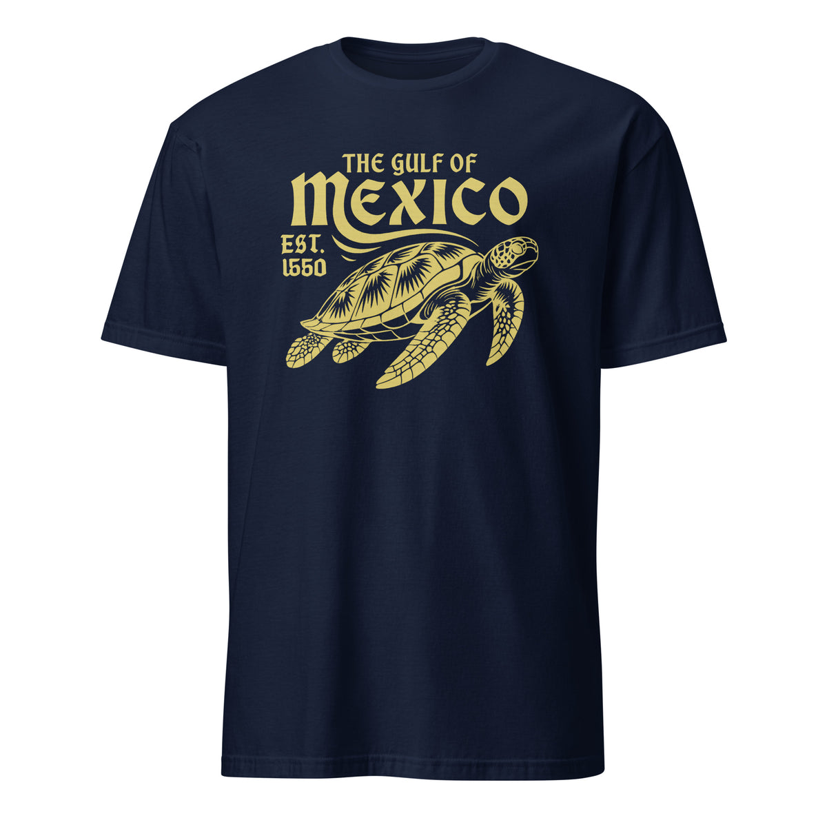 The Gulf of Mexico Estd 1550 Stay Salty & Resist T‑Shirt | Tropical Turtle by Cuccico | Cuccico Design