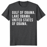Gulf of obama shirt in dark heather grey