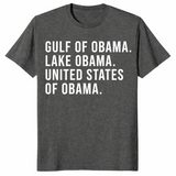 Gulf of obama shirt in dark heather