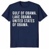Gulf of obama shirt in navy
