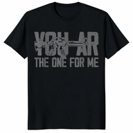You AR The One For Me Gun T-Shirt - Patriotic AR-15 Graphic Tee | Cuccico