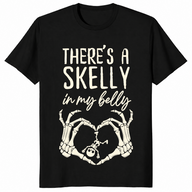 Halloween Pregnancy spooky mama announcement t-shirt in black