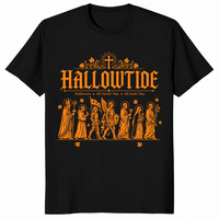 Hallowtide triduum shirt in black